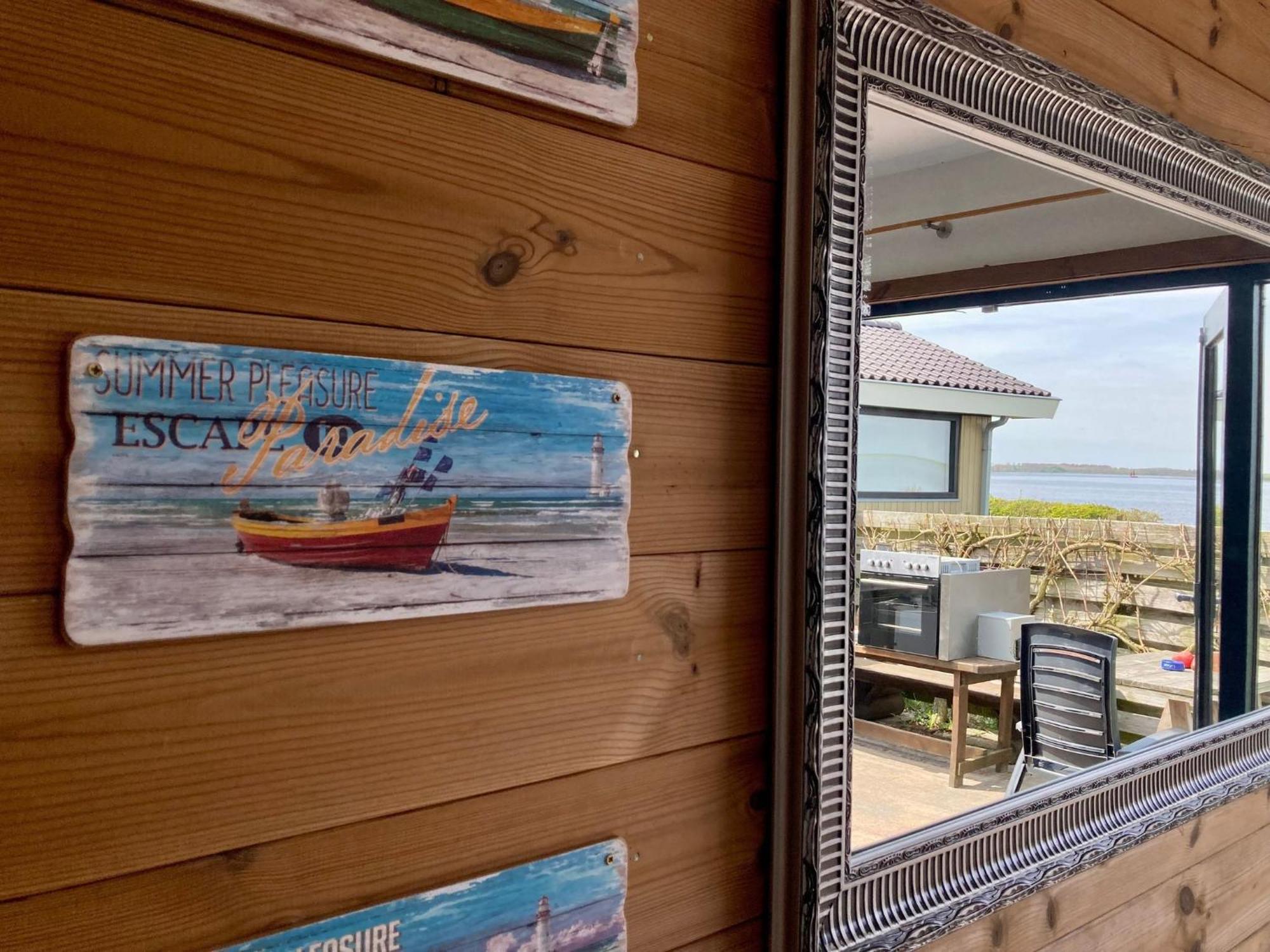 Lakeview 6 Pers Holiday Home Aurora With Fenced Garden, Whirlpool And Sauna Anjum Exterior photo